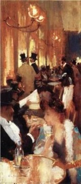  Leroy Peintre - Au Café Willard Leroy Metcalf